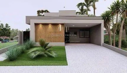 Casa à venda em Paulínia, Parque Brasil 500, com 3 suítes, com 181.18 m²