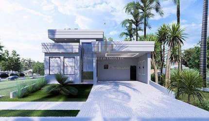 Casa à venda em Paulínia, Parque Brasil 500, com 3 suítes, com 202.46 m²