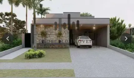 Casa à venda em Paulínia, Parque Brasil 500, com 3 suítes, com 210 m²