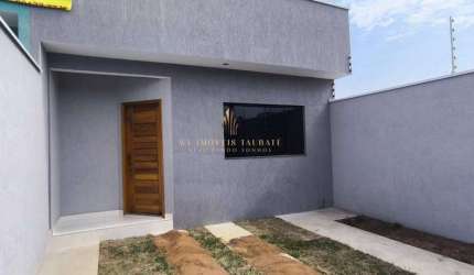 Casa à venda em Taubaté, Jardim Oásis, com 3 quartos, 90m²