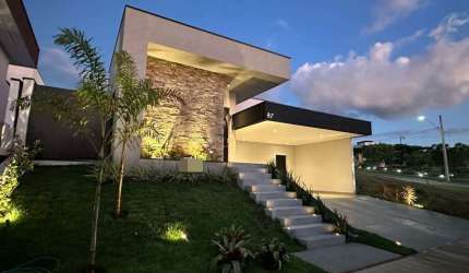 Casa de condomínio à venda, no Condomínio Cyrela Landscape Taubaté,  em Taubaté, Loteamento Residencial Fazenda Casa Grande, com 4 quartos, 168m²