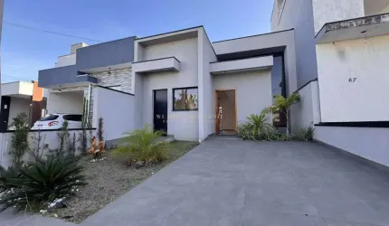 Casa de condomínio à venda, no Condomínio Residencial  Laguna,  em Pindamonhangaba, Residencial Maricá, com 3 quartos, 102m²