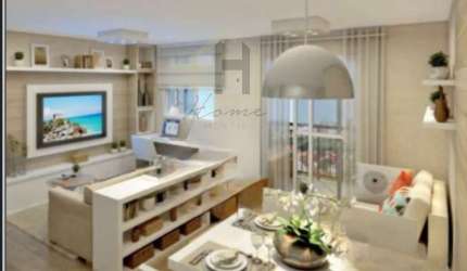 Apartamento à venda com 57,32 metros - 3 dormitórios sendo 1 suíte. Condomínio Imagine. Vila Valparaíso - Santo André.