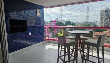 Apartamento à venda, Quilombo, Cuiabá-MT,  Edifício Burle Marx, 150 M² úteis, 1 suíte + 2/4, sacada