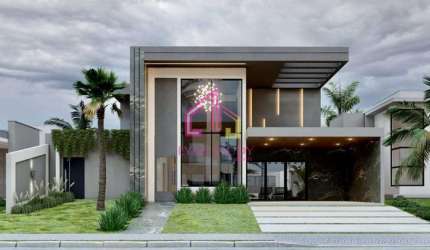 Casa  à Venda, Condomínio Florais do Valle, Cuiabá-MT, 4 SUÍTES , 4 vagas, 471m², NOVA