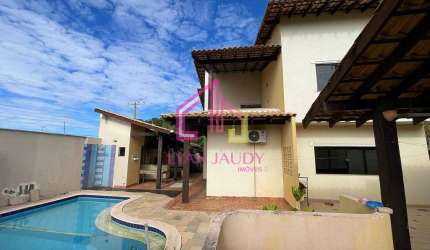 Casa para locação, Jardim Tropical, Cuiabá-MT, 4 Suítes + 1/4, sobrado, 2 vagas, pisina, próximo a