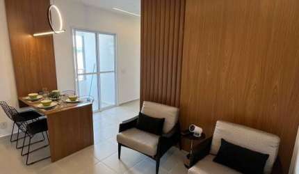 Apartamento mobiliado para alugar no Residencial Monterrey, em Sorocaba-SP.