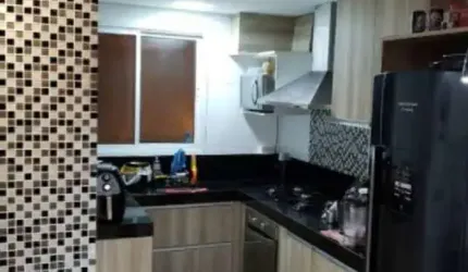 B. Campestre Apto Mobiliado  3 dorms 3 vagas 98m² Santo Andre