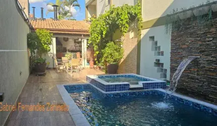 Casa Assobrada com piscina 310m² 3 dorms - Santa Maria- Santo Andre