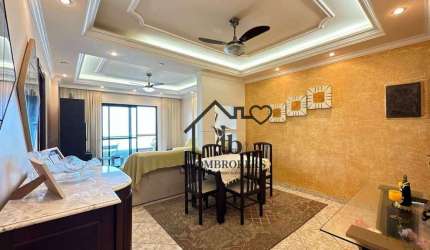 Apartamento com 2 dormitórios à venda, 105 m² por R$ 490.000,00 - Caiçara - Praia Grande/SP