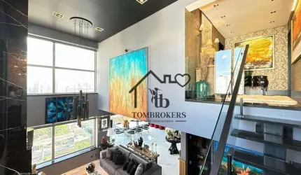 Cobertura com 3 dormitórios à venda, 335 m² por R$ 8.300.000,00 - Campo Belo - São Paulo/SP