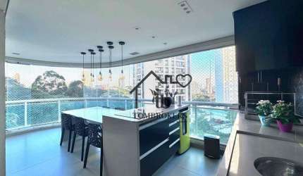 Apartamento com 3 dormitórios à venda, 355 m² por R$ 4.100.000,00 - Jardim Anália Franco - São Paulo/SP