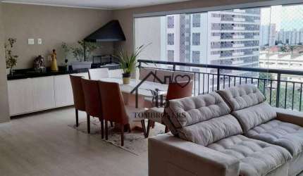 Apartamento com 3 dormitórios à venda, 135 m² por R$ 1.650.000,00 - Tatuapé - São Paulo/SP