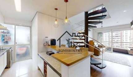 Cobertura com 2 dormitórios à venda, 123 m² por R$ 780.000,00 - Real Parque - São Paulo/SP