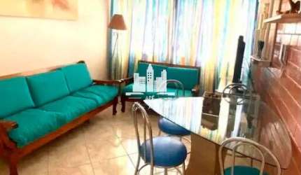 Apartamento mobiliado com 2 dorms na Enseada - 2 quadras da Praia!