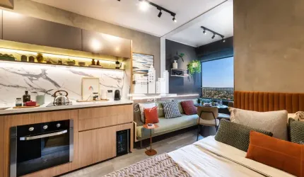 Studio a 500 metros da Estação Saúde! Prédio novo