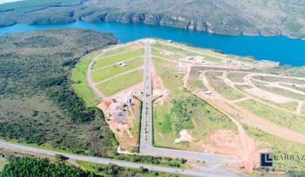 Lançamento de lotes em Condomínio alto padrão na represa de Furnas / Serra da Canastra em São João Batista do Glória, lote padrão com 3.235 m2, lazer