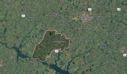 Sitio para venda em Jose Bonifacio-SP com 10 alqueires sendo 7 alqueires em cana arrendada, sem benfeitorias