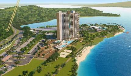Super lançamento em Rifaina, Complexo Kanoah Home Resort, apartamento Studio, com 48 m2, lazer completo, clube privativo e natureza exuberante em fren