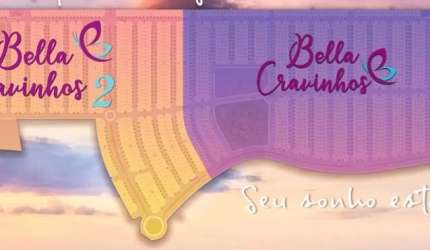 Terreno para venda em Cravinhos no Bella Cravinhos 2, terreno com 200 m² medindo 10 x 20 m