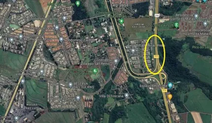 Ótimo terreno comercial para venda em Ribeirão Preto na marginal da Rodovia Anhanguera, nas costas do Condominio Bella Citta, area do terreno 482 m2