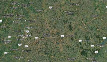 Fazenda dupla aptidao para venda na região de Campo Grande-MS com 590 alqueires montada na pecuária, completa em benfeitorias