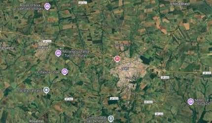 Fazenda para venda na região de Jales-SP com 54 alqueires sendo 52 alqueires em cana arrendada, córrego, terra massape