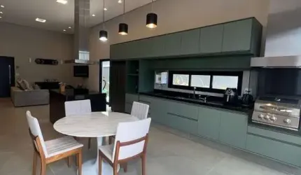 Linda casa nova para venda em Bonfim Paulista no Quintas de São Jose, Cond San Paolo, 3 suites, gourmet e piscina em 315 m2 de area total
