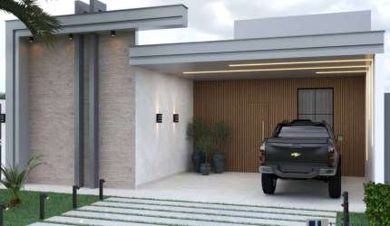 Linda casa nova alto padrão para venda no charmoso Condominio Quinta da Mata 1 com 3 suites, gourmet e piscina em 275 m2 de área total