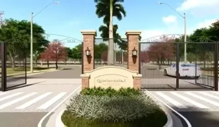 Ótimo lote para venda no charmoso Condominio Quinta da Mata 1 na zona sul, area do terreno 250 m2, condominio fechado com area de lazer.