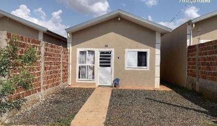 Oportunidade. Casa para venda em Araçatuba-SP no Jd Atlantico / Chacaras Arco Iris, 2 dormitorios, area construida 60 m2 em um terreno de 126 m2