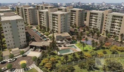 Apartamento alto padrão compacto para venda na Zona Leste, Cond Grand Tropical, 2 dormitorios com 1 suite, varanda gourmet, 58 m2 e lazer completo