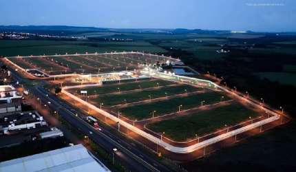 Lançamento de lotes em condomínio alto padrão em Jardinópolis, Condomínio Madri, lote com 515 m2, lazer completo no condomínio, pronto para construir
