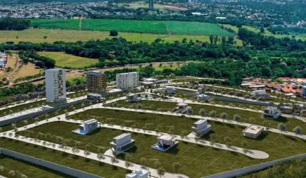 Lançamento loteamento alto padrão em Bonfim Paulista, Jardim Villa Lobos, lote misto residencial ou comercial, área do lote 427 m2