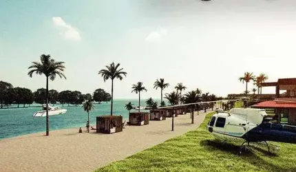 Lançamento alto padrão em Rifaina-SP, lotes em exclusivo condomínio fechado com lazer completo, Condominio Rio Sol, lote com 529 m2
