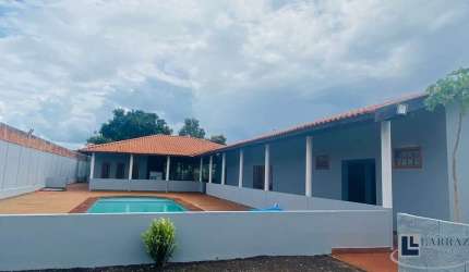 Chacara para venda no Condominio Garden Villa, ao lado do Quinta da Boa Vista no anel viário Sul, casa, salao, varanda gourmet e piscina em