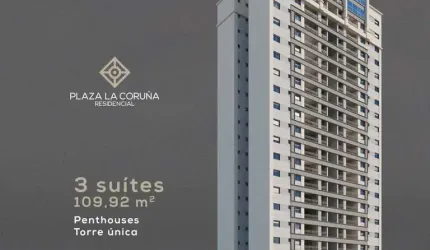 Super lançamento alto padrao no Jd Olhos Dagua, Cond. Plazas de Espana, Ed. La Coruna, cobertura penthouse 3 suites, terraço gourmet em 220 m2, lazer