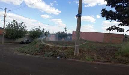 Lote para venda em Jardinopolis-SP, no Boulevard Adib Rassi, nas margens da Vicinal Aziz Rassi, com 303 m2, de esquina, pronto para construir