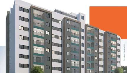 Lançamento na Zona Sul no Quintas de São Jose em Bonfim Paulista, Ed. Rimini, 2 dormitorios com varanda em em 48 m2, lazer completo e Rooftop