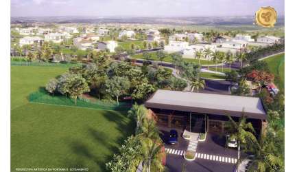 Lançamento em Cravinhos, lotes em condomínio fechado de alto padrao, Riviera Village, lote com 472 m2, ampla area de lazer e muito verde.