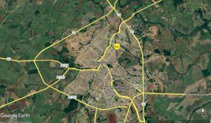 Excelente terreno com vocação comercial para venda na Av. Brasil, para baixo da Mogiana, Vila Carvalho, terreno de esquina com 1.231 m2 medindo 33 x 3