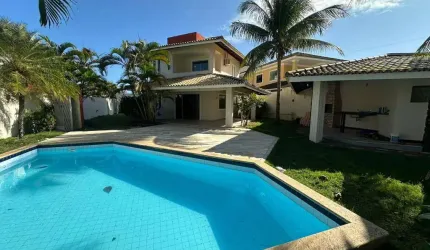 Casa em Condomínio para Venda em Lauro de Freitas, Buraquinho, 4 dormitórios, 4 suítes, 6 banheiros, 3 vagas