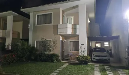 Casa em Condomínio para Venda em Lauro de Freitas, Buraquinho, 4 dormitórios, 3 suítes, 5 banheiros, 2 vagas