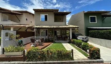 Casa em Condomínio para Venda em Lauro de Freitas, Pitangueiras, 4 dormitórios, 1 suíte, 3 banheiros, 2 vagas