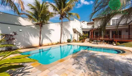 Sobrado com 6 dormitórios, sendo 4 suítes para alugar, 529 m² por R$ 12.000/mês - Jardim Esplanada - Indaiatuba/SP