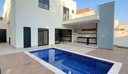 Sobrado com 4 dormitórios à venda, 282 m² por R$ 2.950.000,00 - Residencial Duas Marias - Indaiatuba/SP