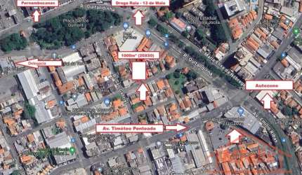 Terreno para 64 apartamentos na Vila Galvão (20X50=1000m²)