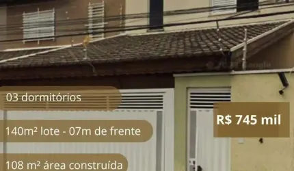 Casa / Sobrado para Venda em Mogi das Cruzes, Vila Suissa, 3 dormitórios, 1 suíte, 2 banheiros, 2 vagas