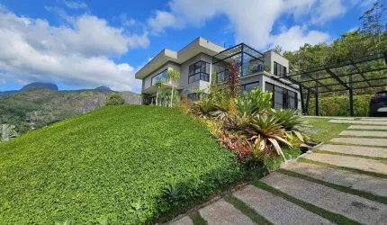 Casa em Condomínio para Venda em Teresópolis, Parque do Imbui, 4 dormitórios, 3 suítes, 4 banheiros, 3 vagas
