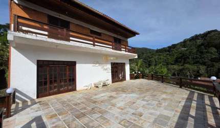 Casa em Condomínio para Locação em Teresópolis, Carlos Guinle, 4 dormitórios, 1 suíte, 4 banheiros, 5 vagas